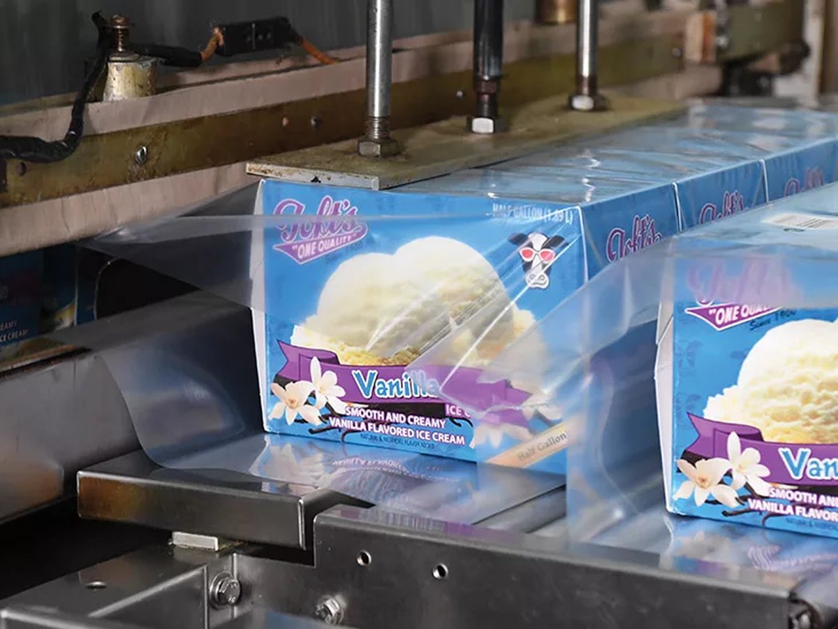 Packaging on the Toft line