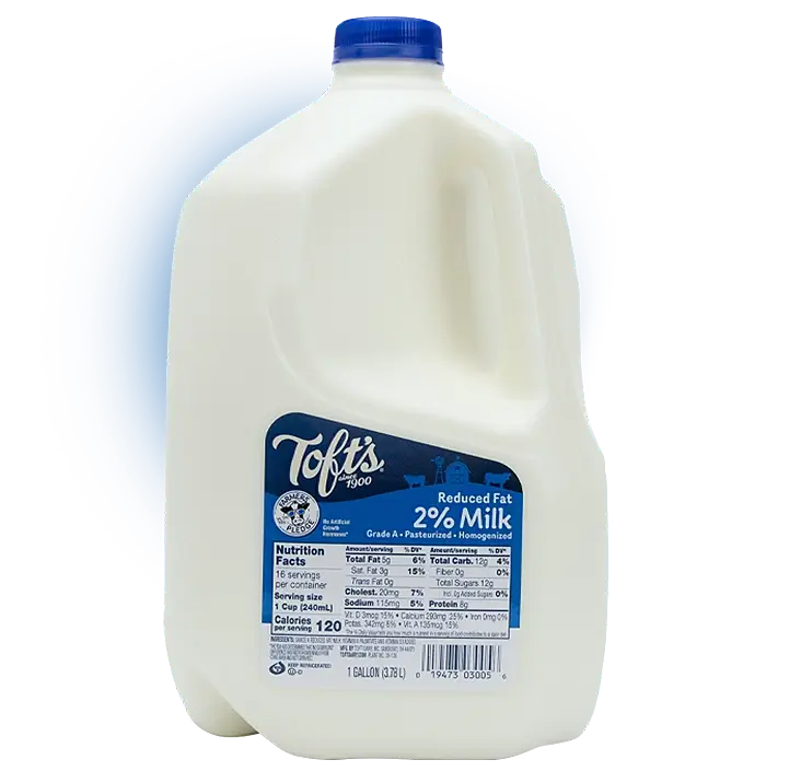 2% Reduced Fat Milk